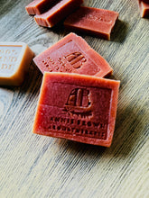 Load image into Gallery viewer, A toast to artisan skincare - Handcrafted, small batch, unforgettable Pinot Noir soap with the collaboration of Simpson Wine, vineyard from Kent