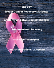 Load image into Gallery viewer, Specialist Pregnancy Training and Breast Recovery Massage 2 days courses CPD CTHA Certified - 23rd and 24th of March - Certificate delivered at the end of the course
