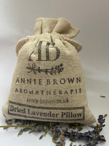 Dried lavender pillow